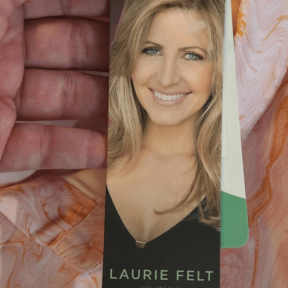 Lori Felt Los Angeles Pink Oil Slick Print Button Down Shirt XL NWT (4310) - Picture 7 of 11